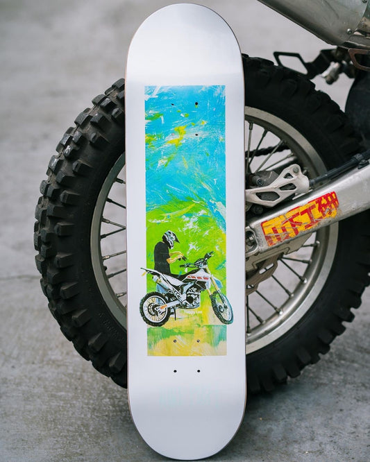 Ninepush Team Dirt Bike Deck 8.0