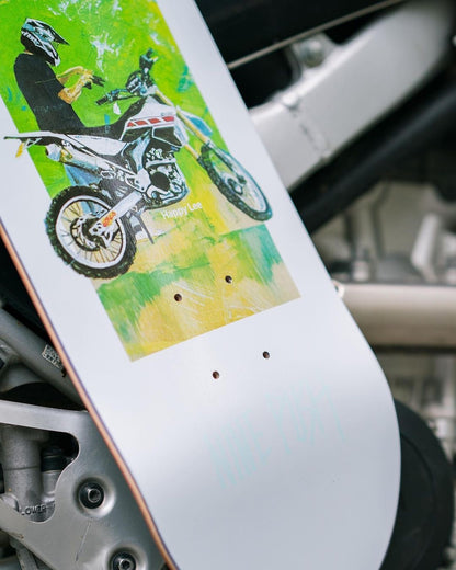 Ninepush Team Dirt Bike Deck 8.0