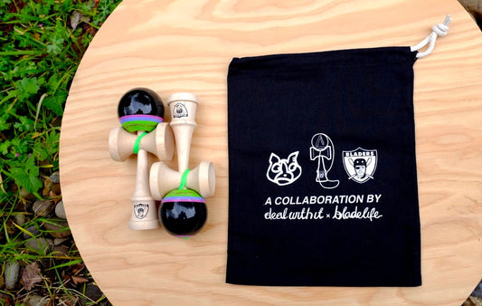 Deal with it kendama Blade Life X DWI Collab Pack